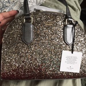 Kate Spade glitter evening bag.